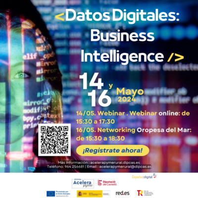 Networking: DATOS DIGITALES - BUSINESS INTELLIGENCE. Oropesa del Mar y Online