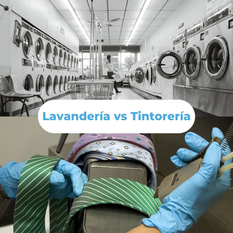 Lavandera vs Tintorera | Lavado de Textiles