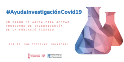 Fisabio lanza una campaa de micromecenazgo para financiar proyectos de investigacin contra la Covid-19